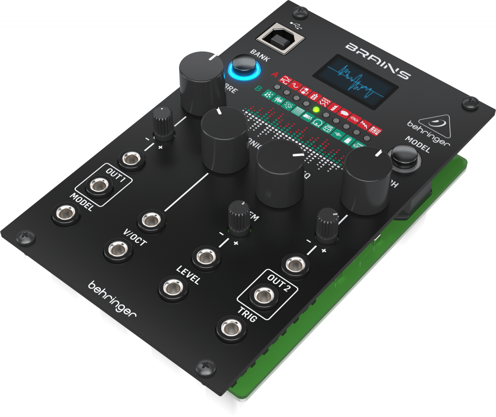 „Behringer BRAINS“ – kelių variklių osciliatoriaus modulis, skirtas „Eurorack“