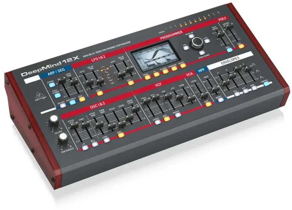 Behringer DEEPMIND 12XD stalinis analoginis sintezatorius
