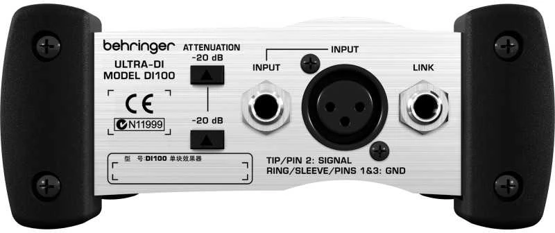 Aktyvus Di box Behringer DI100