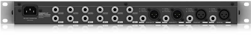 Behringer HA6000 6 kanalų ausinių stiprintuvas