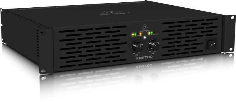 Behringer KM1700 garso stiprintuvas, skirtas pasirodymams ir scenai, juodas