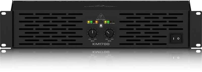 Behringer KM1700 garso stiprintuvas, skirtas pasirodymams ir scenai, juodas