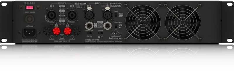 Behringer KM1700 garso stiprintuvas, skirtas pasirodymams ir scenai, juodas