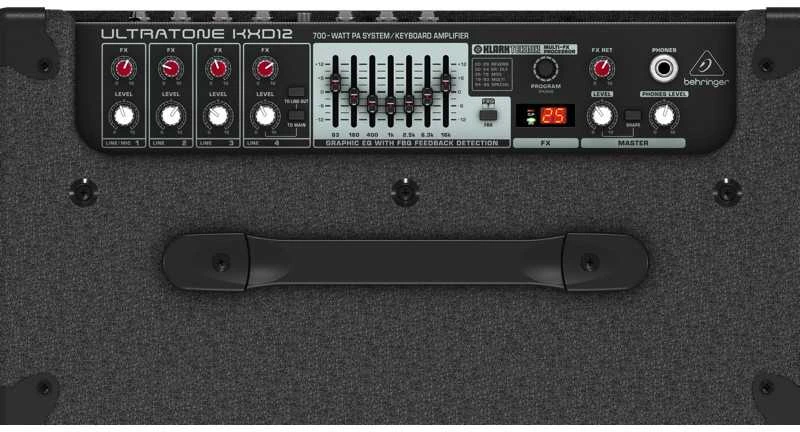 Behringer KXD12 klavišinių stiprintuvas