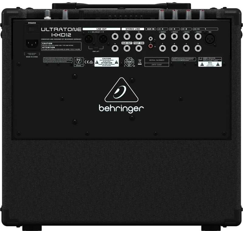 Behringer KXD12 klavišinių stiprintuvas