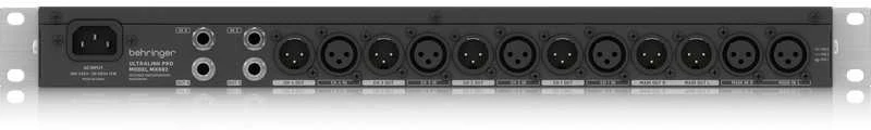 Behringer MX882 V2 garsų maišiklis 8 kanalai Juoda, Pilka, Metalinis
