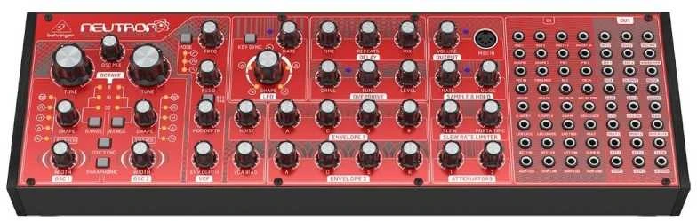Behringer NEUTRON analoginis sintezatorius, raudonas