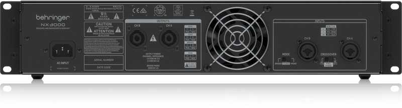 Behringer NX3000 Stiprintuvas mocy stereo