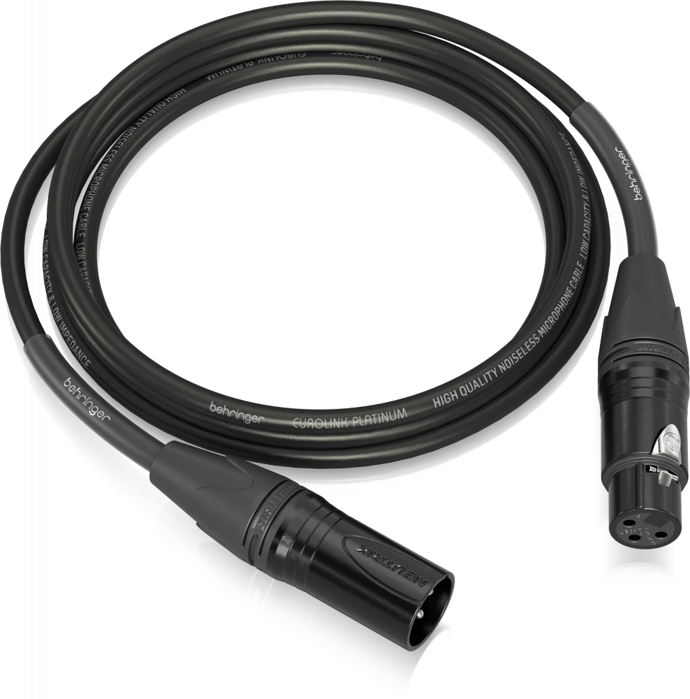 Behringer PMC-300 Kabelis mikrofonowy XLR F - XLR M 3m