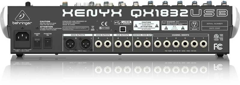 Garsų Pultas - Behringer QX1832USB