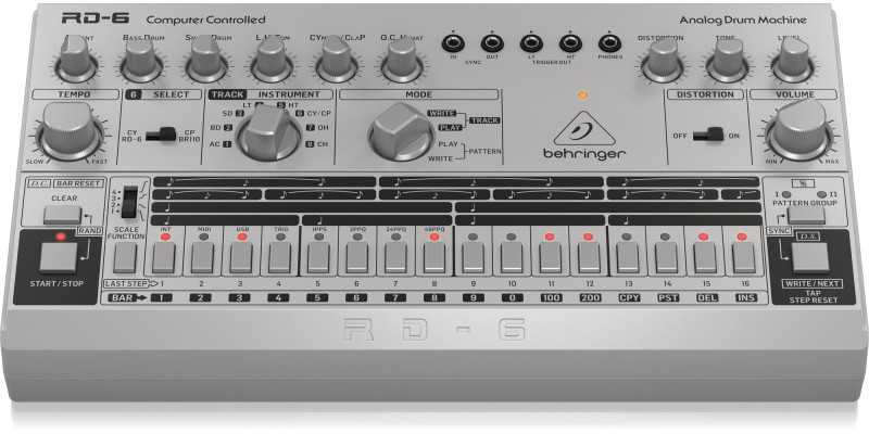 Behringer RD-6-SR - Būgninė mašina