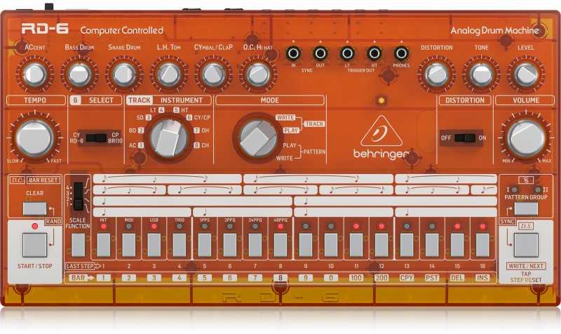 Behringer RD-6-TG - Būgninis aparatas