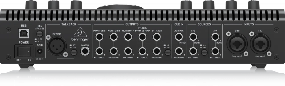 Behringer STUDIO XL Interfejs audio USB 2×4 su kontrolerem monitorów