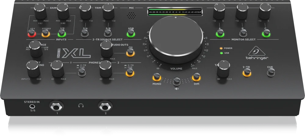 Behringer STUDIO XL Interfejs audio USB 2×4 su kontrolerem monitorów