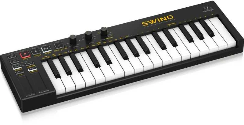 MIDI Valdiklis - Behringer SWING 32 Klavišai USB Juodas