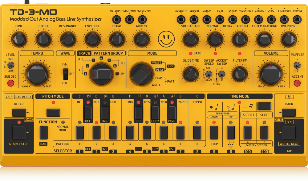 Behringer TD-3-MO-AM analoginis boso sintezatorius