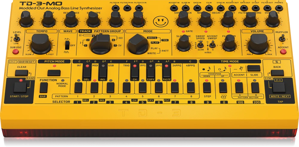 Behringer TD-3-MO-AM analoginis boso sintezatorius