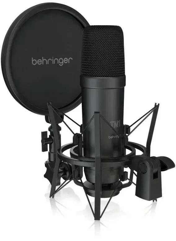„Behringer TM1 Rec“ rinkinys: mikrofonas + priedai