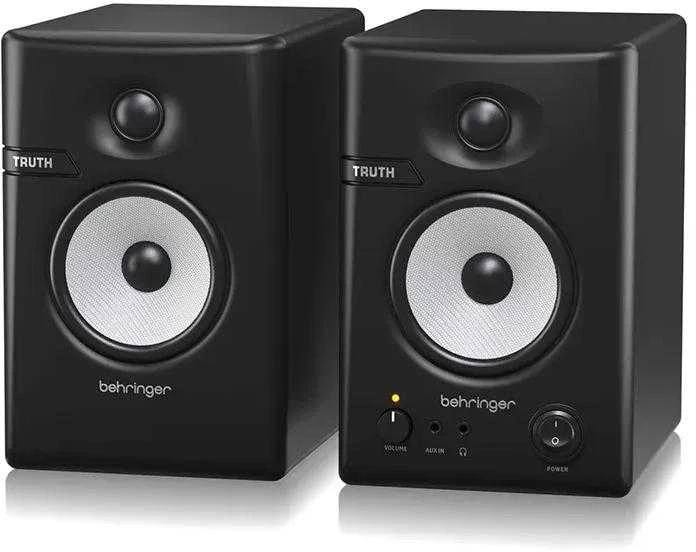 Kompiuterio kolonėlės „Behringer TRUTH 3.5“ aktyvių studijos monitorių pora, 3,5 colio