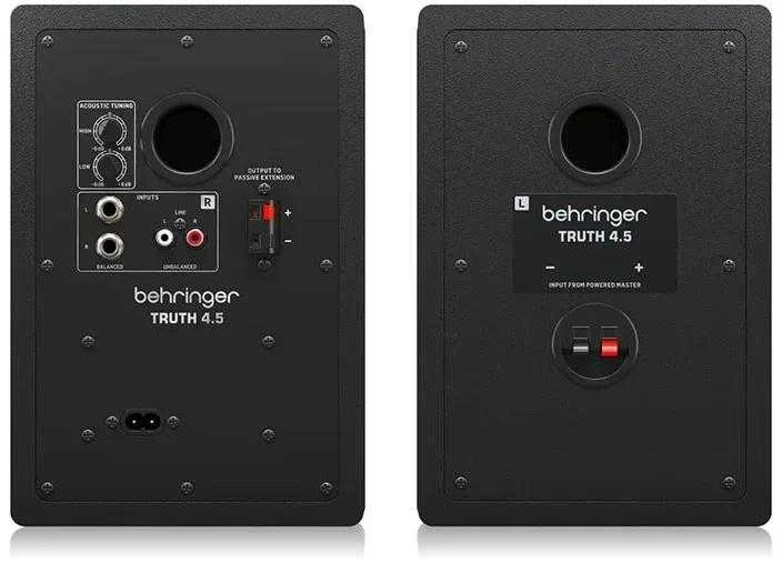 Kompiuterio kolonėlės „Behringer TRUTH 4.5“ – 4,5 colių aktyvių studijos monitorių pora