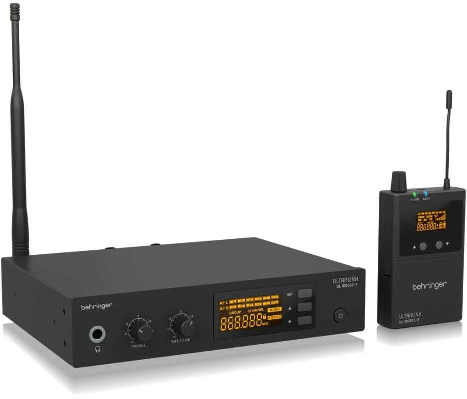 Ausinės Bevielė į ausis įkišamos sistema Behringer UL 1000G2