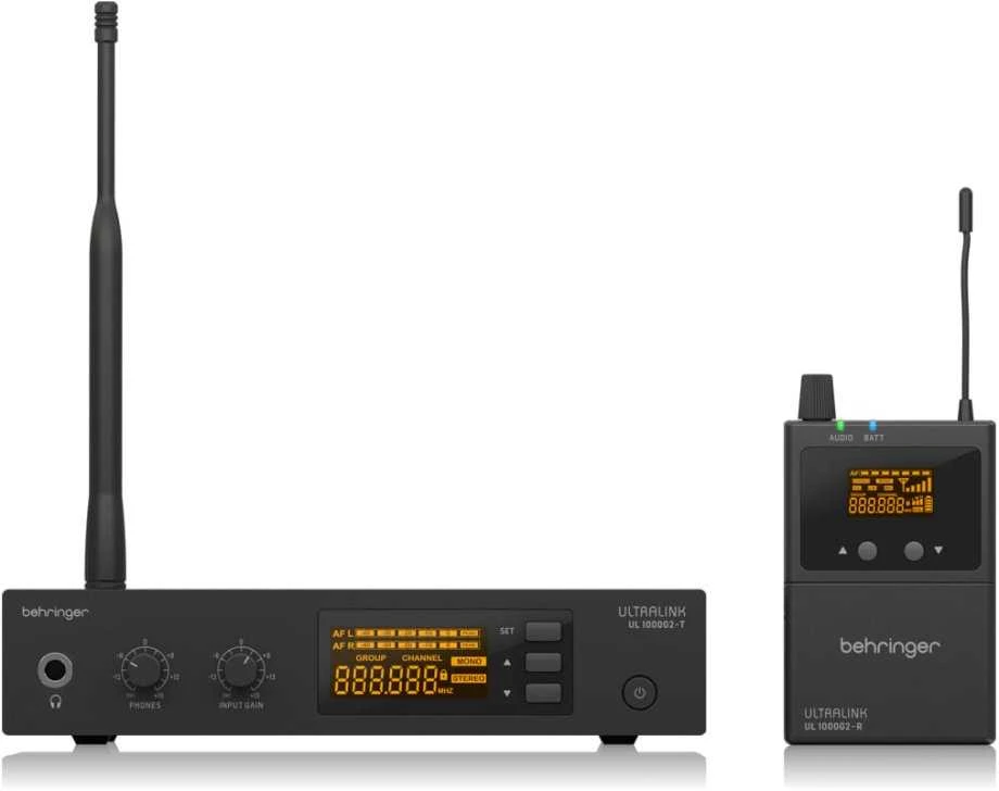 Ausinės Bevielė į ausis įkišamos sistema Behringer UL 1000G2