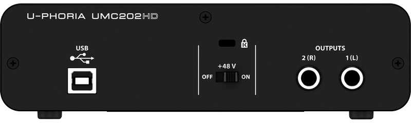 Garso plokštė Behringer UMC202HD