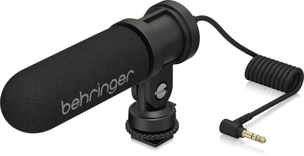 Behringer VIDEO MIC X1 – kondensatoriaus mikrofonas mobiliesiems įrenginiams