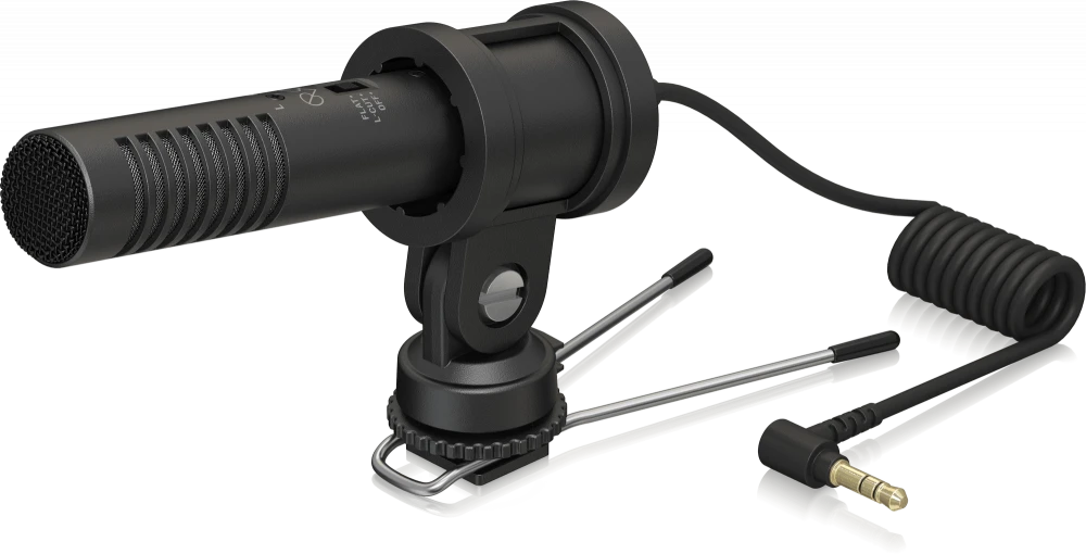 Behringer VIDEO MIC X1 – kondensatoriaus mikrofonas mobiliesiems įrenginiams