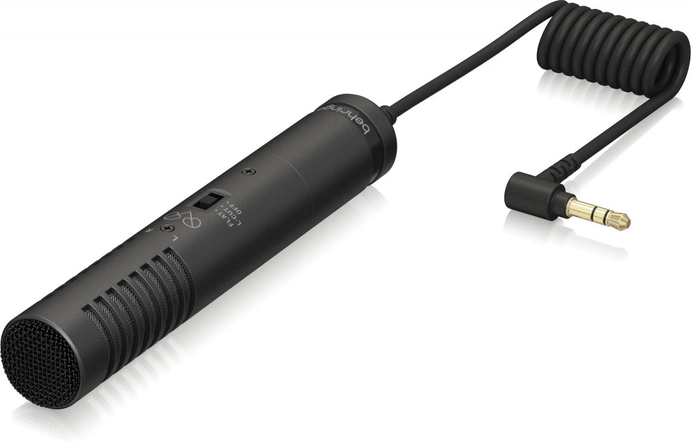 Behringer VIDEO MIC X1 – kondensatoriaus mikrofonas mobiliesiems įrenginiams