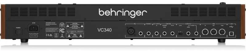Behringer VOCODER VC340 analoginis sintezatorius su vokoderiu