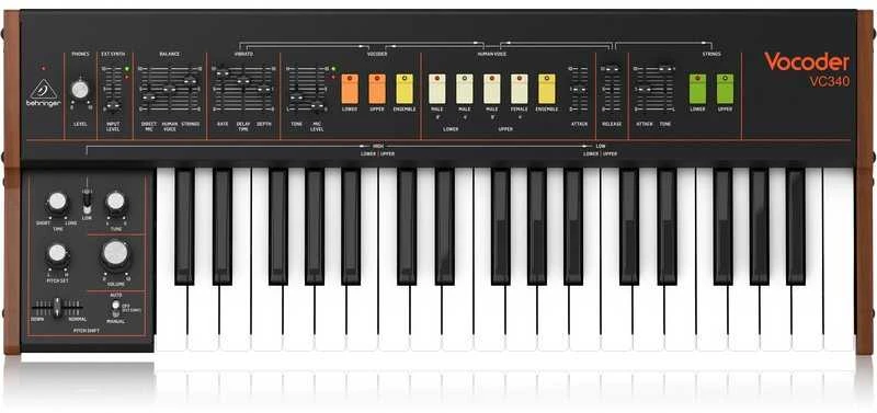 Behringer VOCODER VC340 analoginis sintezatorius su vokoderiu