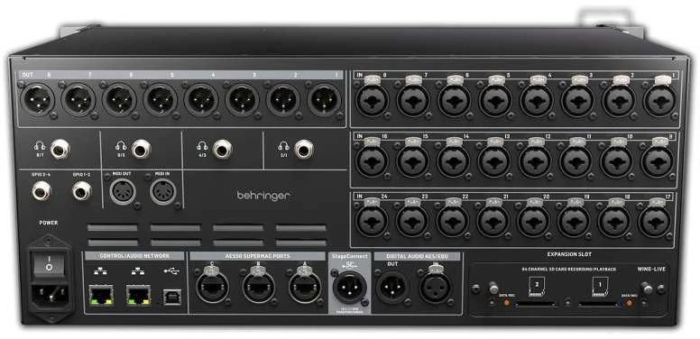 Skaitmeninis garso pultas Behringer Wing Rack