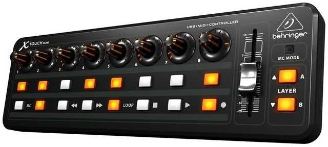 Behringer X-TOUCH MINI - USB valdiklis