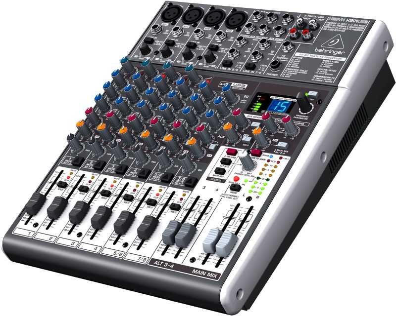 Behringer X1204USB - Garso maišytuvas