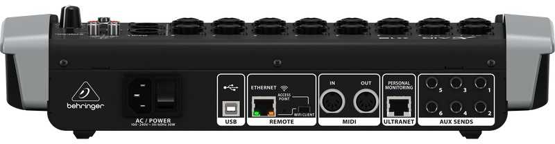 Behringer X18 garso pultas, 18 kanalų