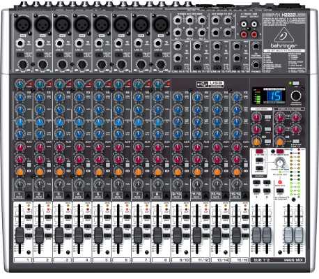 GArso Pultas - Behringer XENYX X2222USB 22 Kanalai