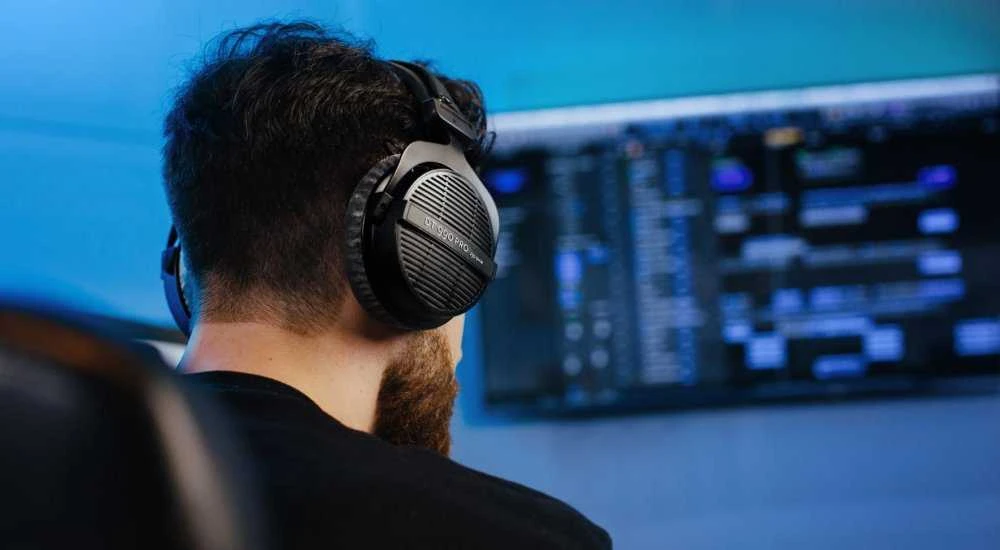 Studijinės ausinės Beyerdynamic DT 990 PRO, 250 omų, juodos 459038