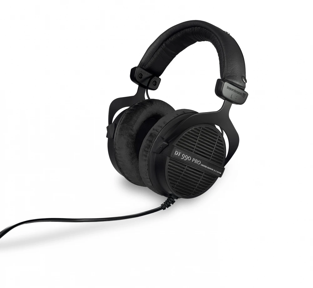 Beyerdynamic DT 990 Pro Limited Edition, atviro tipo profesionalios ausinės, Juodos