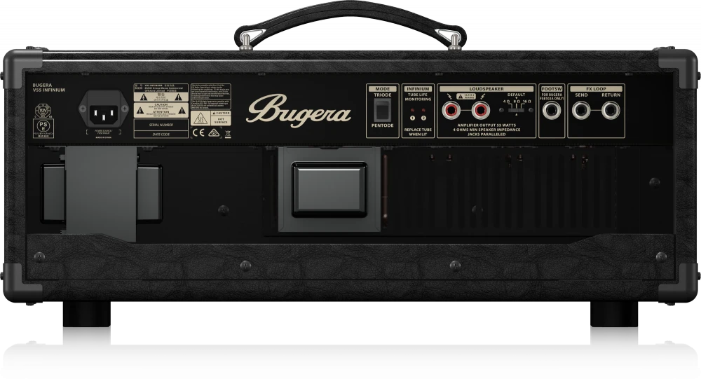 Bugera V55HD Infinium 2 kanalų stiprintuvas, smėlio ir juodas