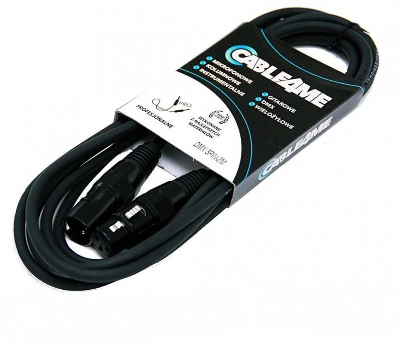 CABLE4ME DMX kabelis su jungtimis ir pakuote