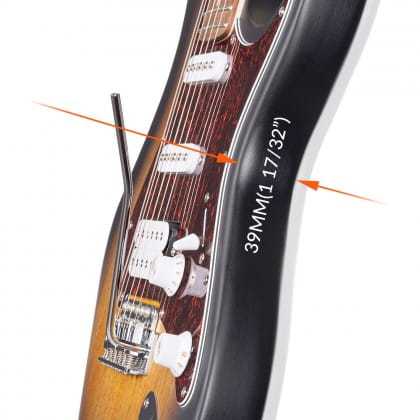 Cort G110 Open Pore Sunburst - electric guitar
