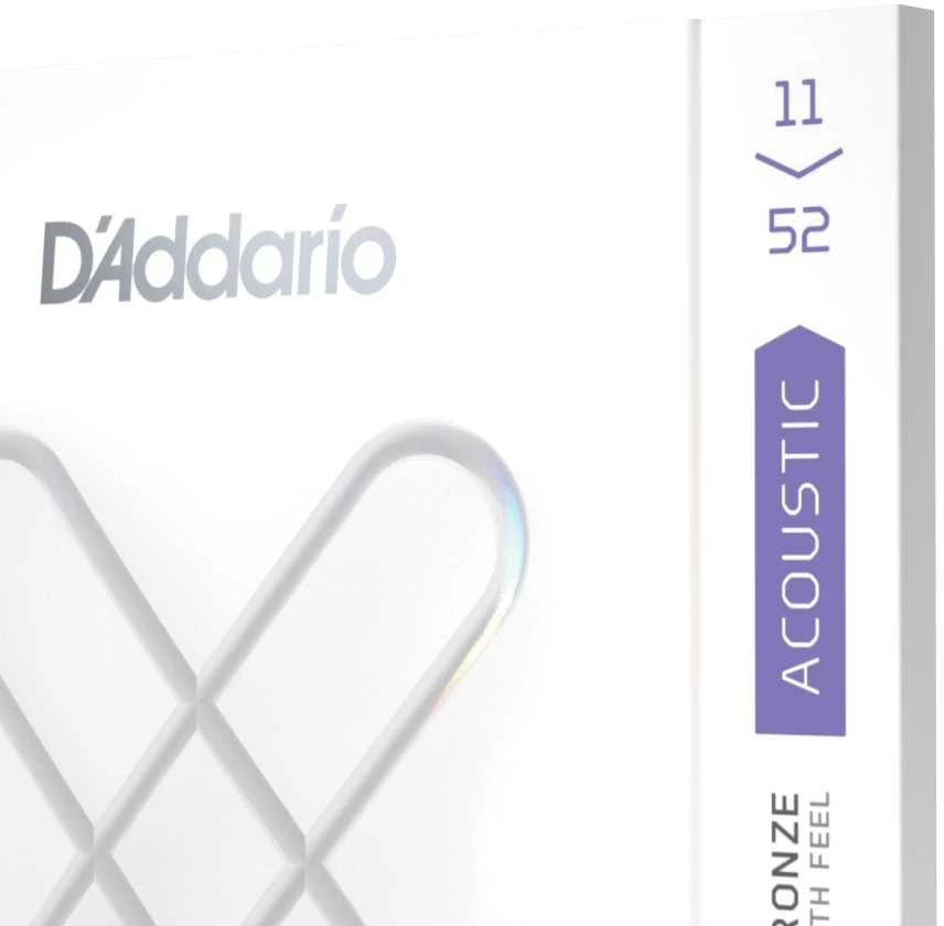 Stygos akustinei gitarai D'Addario XSAPB1152 Phosphor bronze