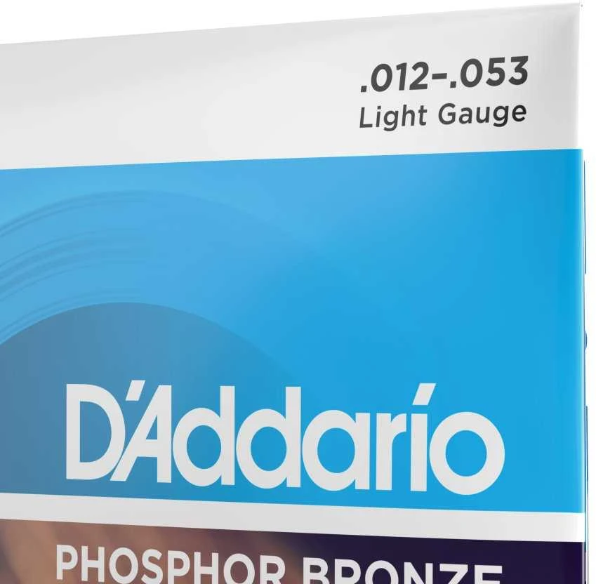Stygos akustinei gitarai D'Addario EJ16 .012