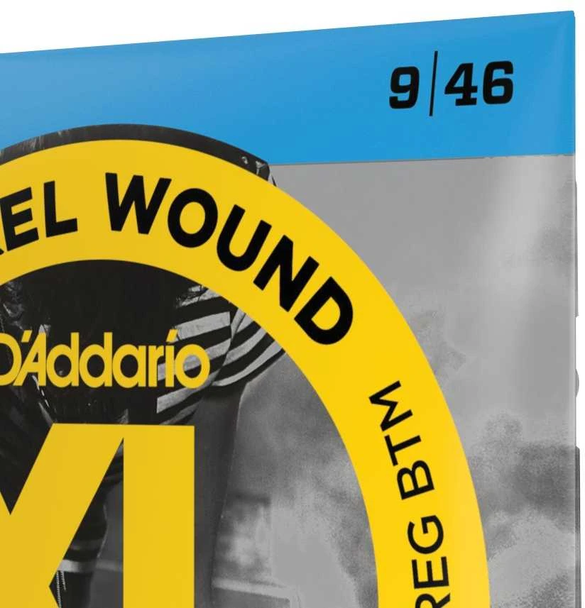 Stygos elektrinei gitarai D'Addario EXL125 .009