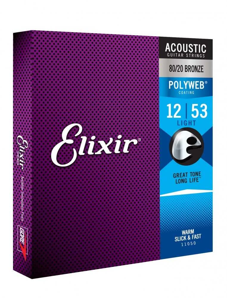 Eliksyras Stygos ak. gitarai Eliksyras 11050 0.012-0.053 Bronze Polyweb