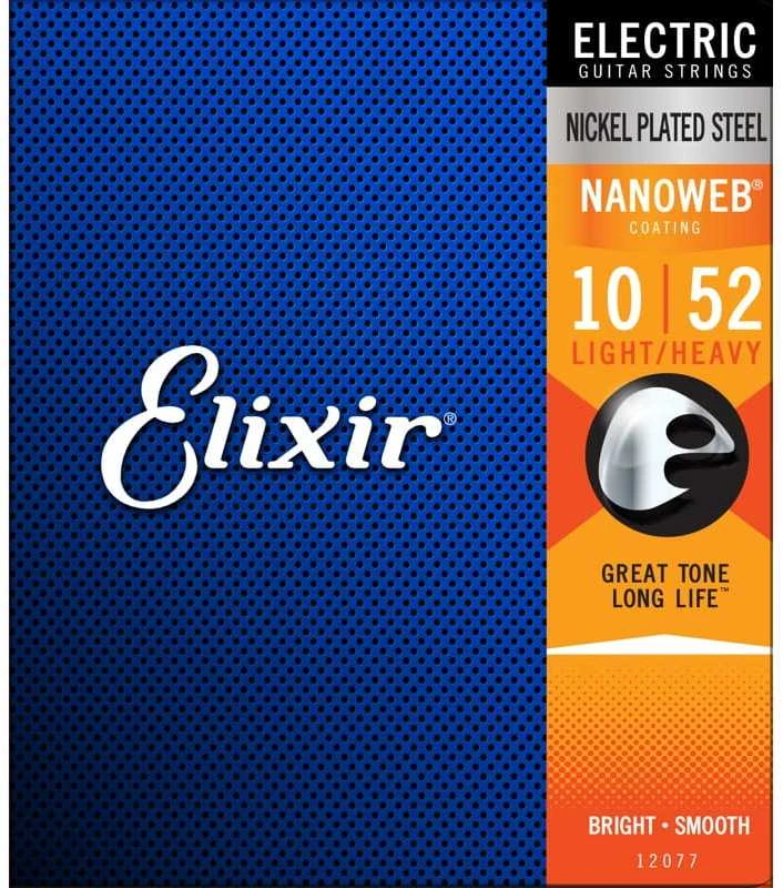 Elixir Eliksyras Stygos el. gitarai Eliksyras 12077 Nanoweb 10-52