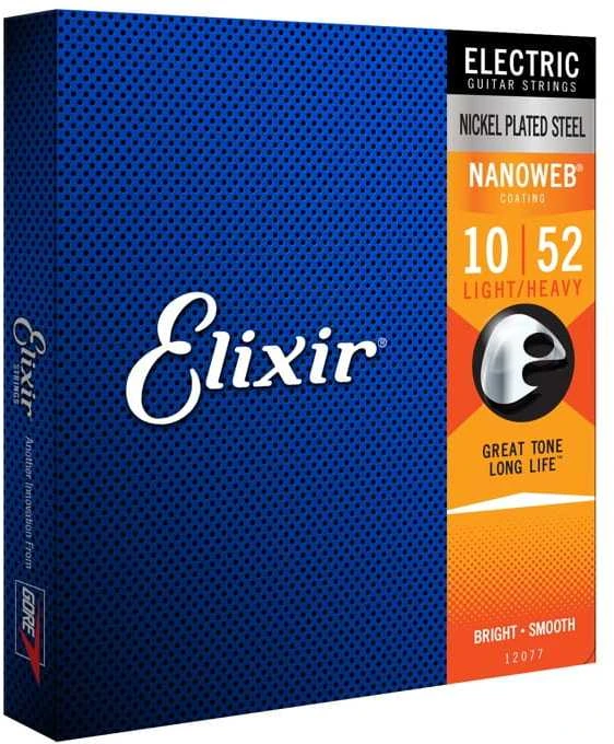 Elixir Eliksyras Stygos el. gitarai Eliksyras 12077 Nanoweb 10-52