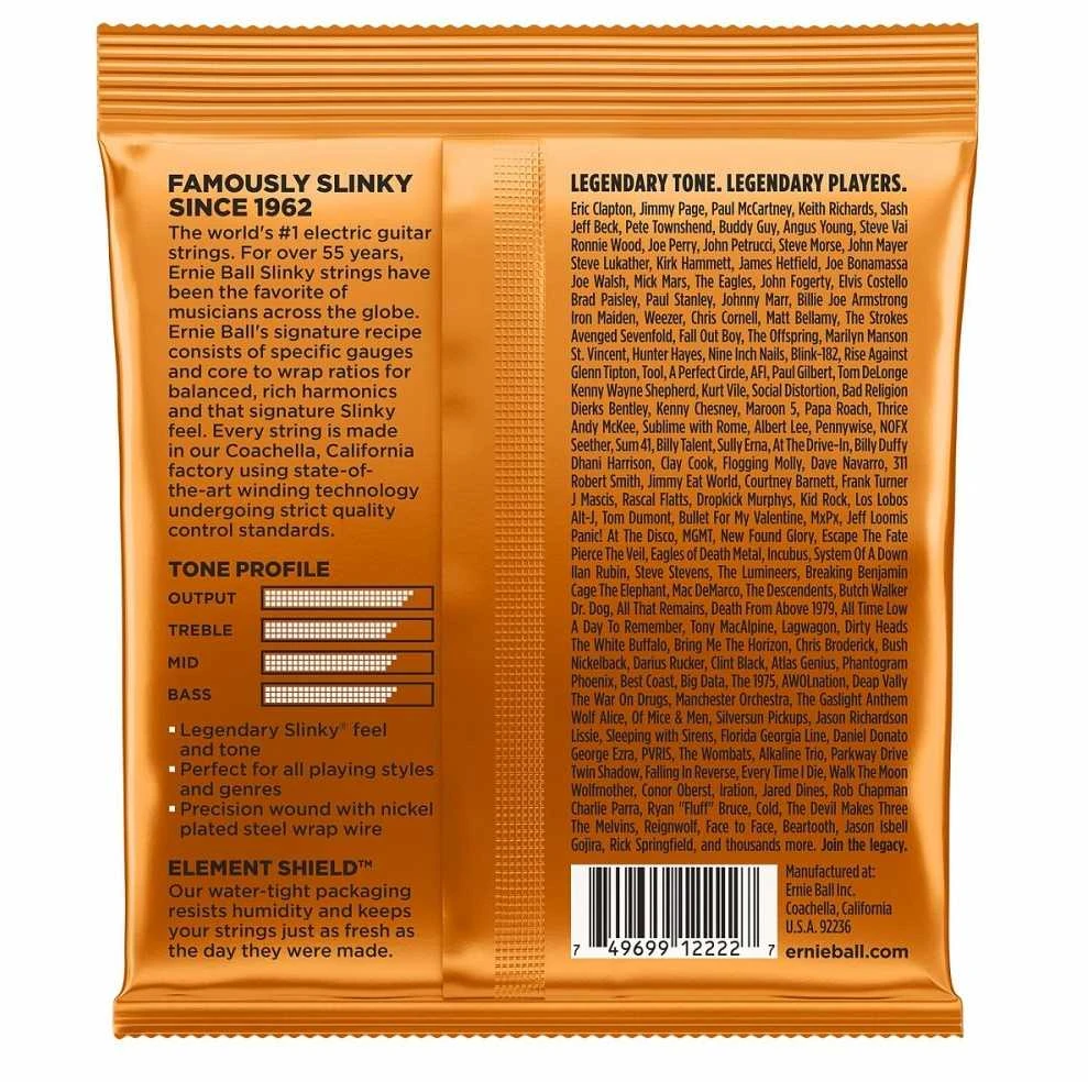 Ernie Ball 2222 Hybrid Slinky Nickel 9-46 – elektrinės gitaros stygos