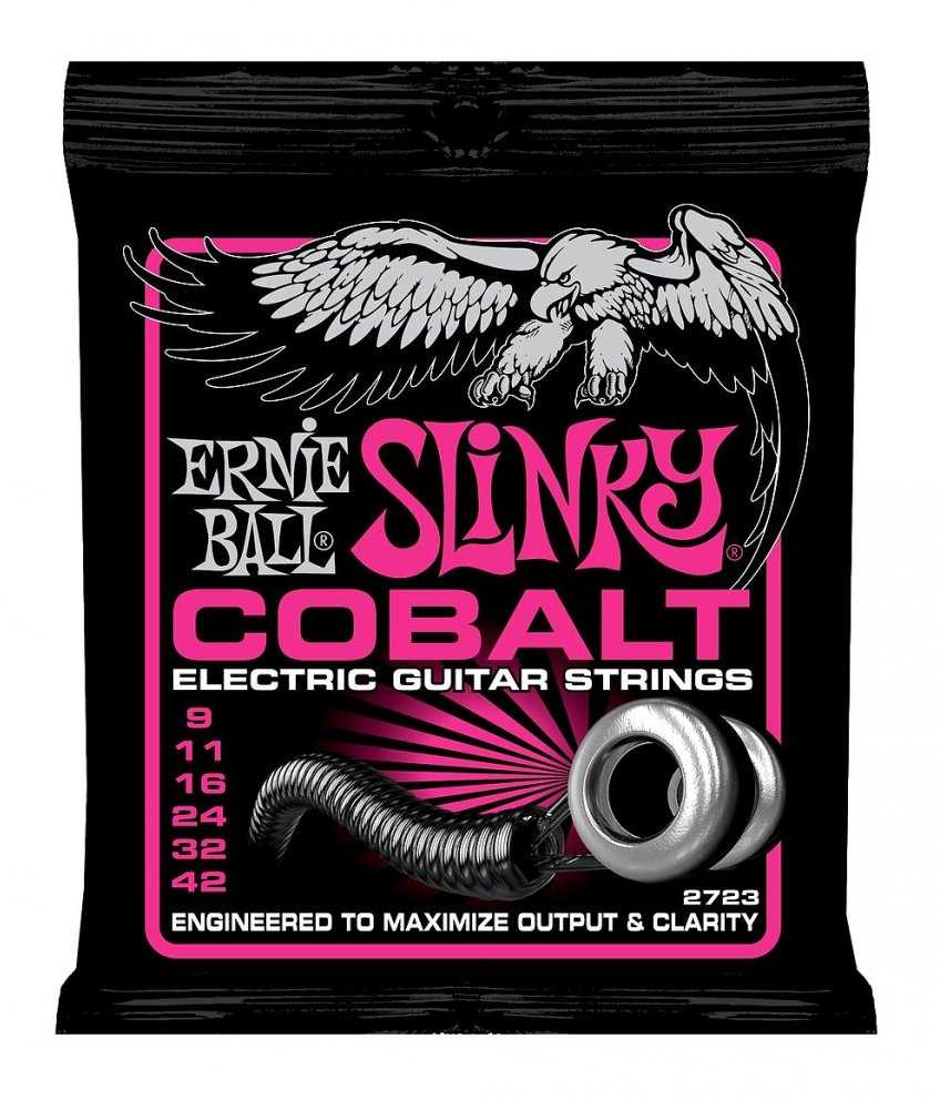 Stygos el. gitarai Ernie Ball Super Slinky Cobalt 9-42
